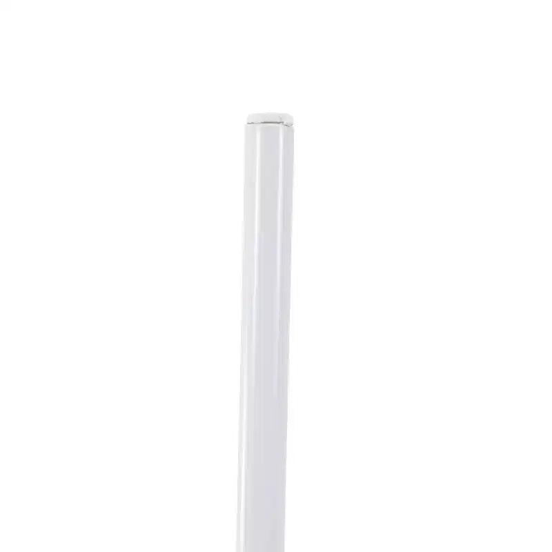 LeisureMod Astor Plastic Dining Chair - Water Ripple Design, White Stainless Steel Legs, Stackable Side Chair for Dining Room, Kitchen & Living Room
